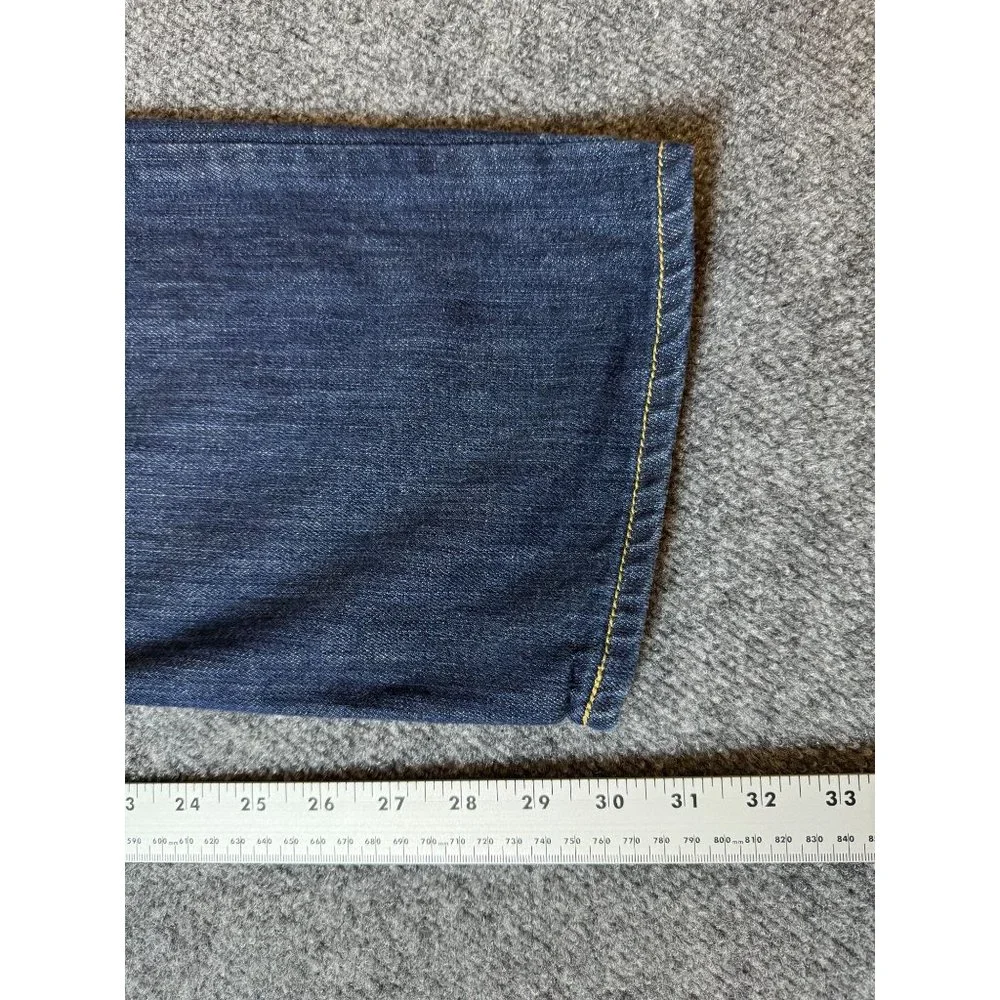 Levi's Jeans Mens 34x30* Blue‎ 514 Slim Straight American Workwear Dark Denim